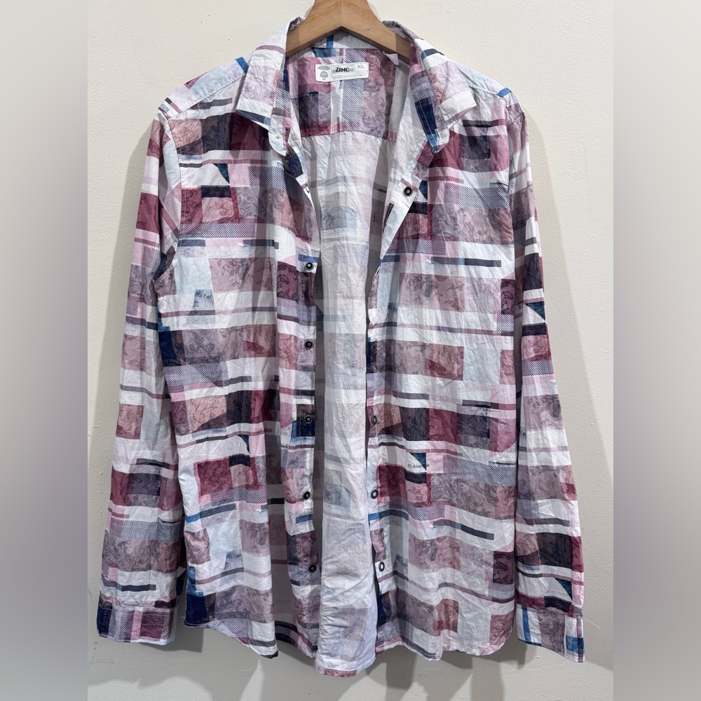 Zinc Multicolor Patterned Shirt - Picture 3 of 8